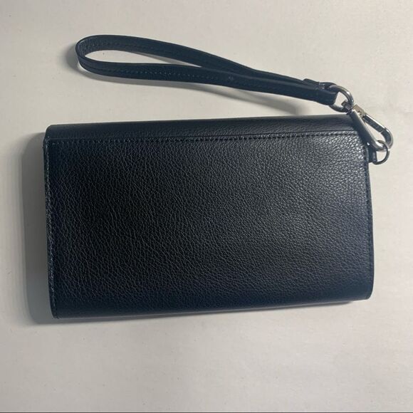 Halogen Wristlet Clutch Black - Picture 2 of 9